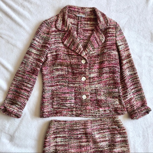 Muriel Dombret Dresses & Skirts - 100% Silk Two Piece Suit / Size 8